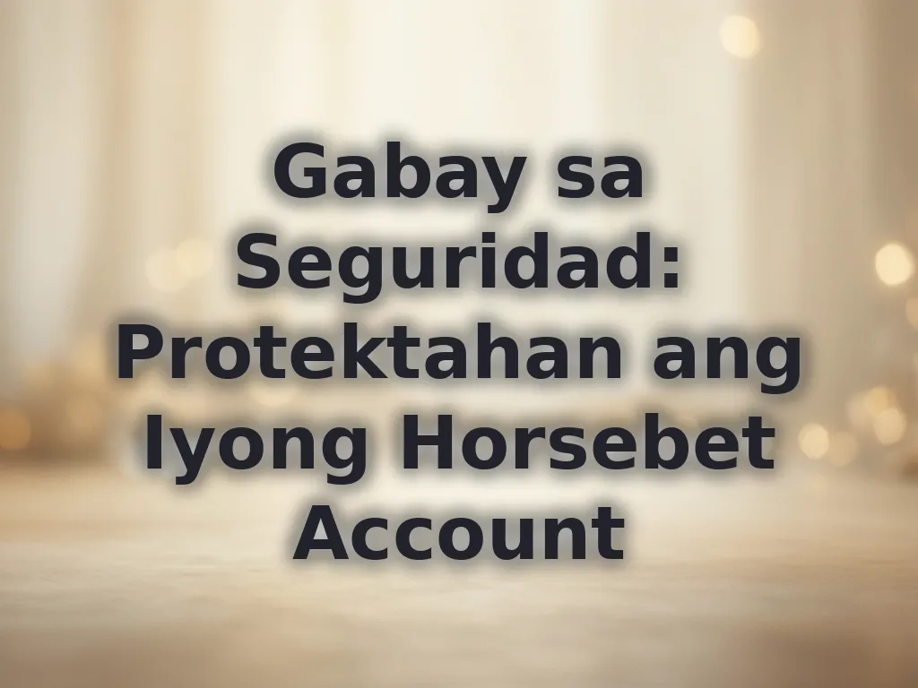 Seguridad ng Account